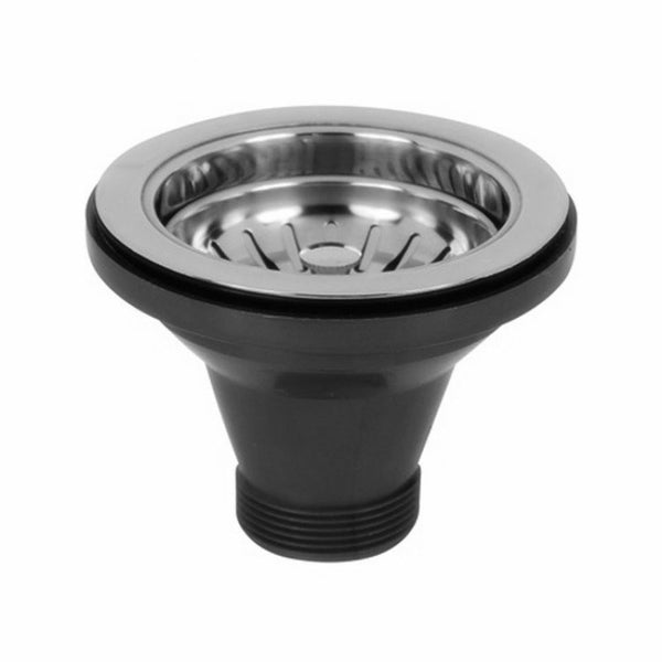 Complete your kitchen sink setup with our Kitchen Sink Waste. Designed without overflow and finished in chrome, this sink part is durable and functional. Perfect for any modern kitchen.-Sink Waste-Ezymall AU