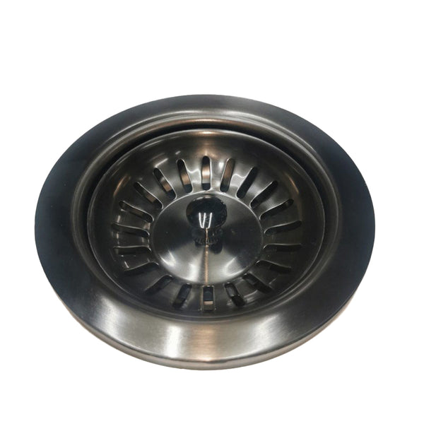 Get the Kitchen Sink Waste / Sink Part in gunmetal finish. Designed without overflow, this sink part offers a sleek and modern look for your kitchen sink. Durable and easy to install.-Sink Waste-Ezymall AU