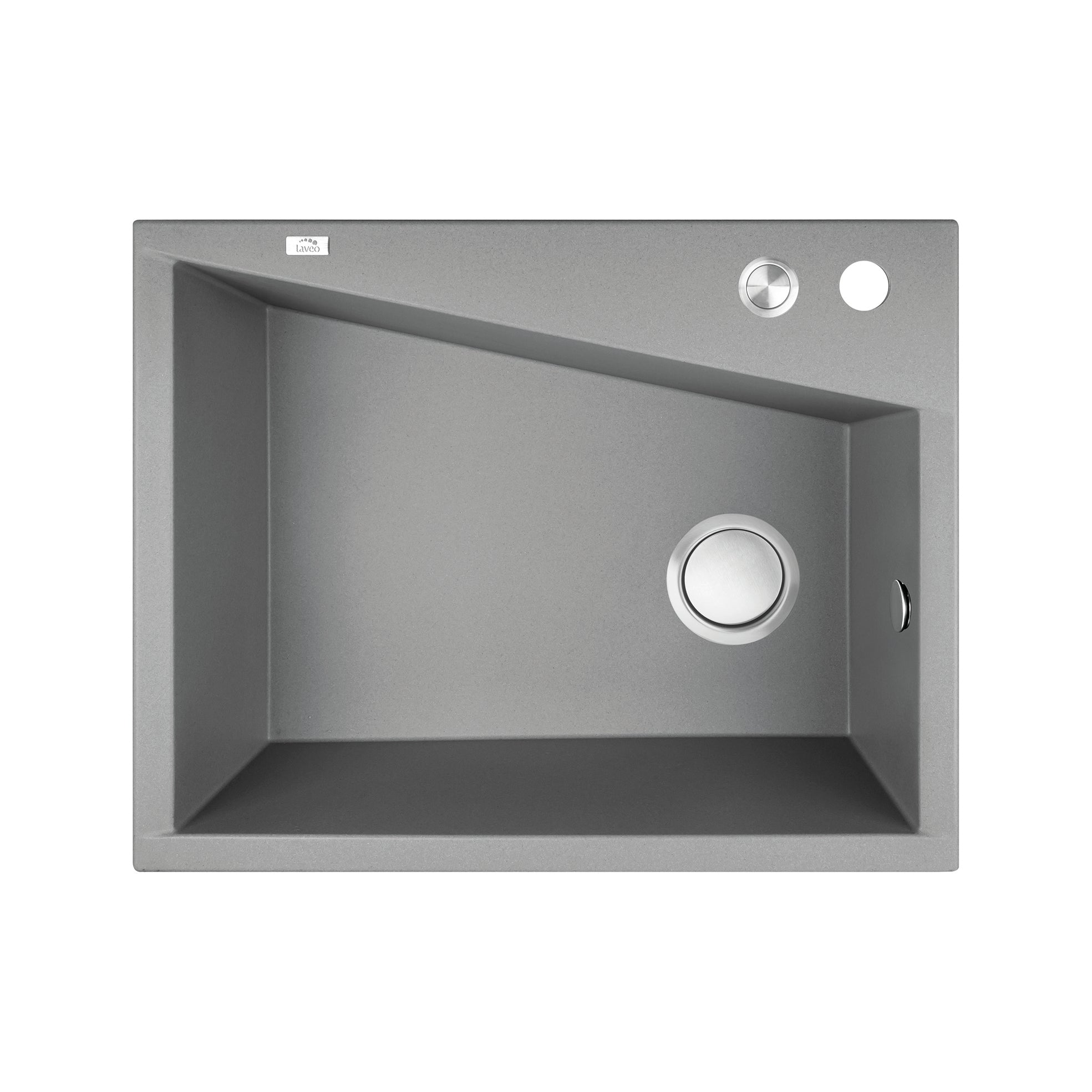 Upgrade your kitchen with the Laveo Grenada Granite Stone Single Bowl Kitchen Sink. Measuring 480x600x227mm in grey, this sink combines durability with a modern aesthetic. Perfect for any contemporary kitchen.-Kitchen Sink-Ezymall AU