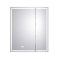 Load image into Gallery viewer, Enhance your bathroom with our LED Mirror Shaving Cabinet. Double door (750x720mm) with adjustable lighting & defogging. Perfect for modern bathrooms. Shop now at Ezymall with fast shipping Australia wide.-Shaving Cabinet-Ezymall AU
