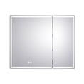 Load image into Gallery viewer, Upgrade your bathroom with our LED Mirror Shaving Cabinet. Features double doors, adjustable lighting, and defogging. Dimensions: 900x720mm. Fast shipping across Australia.-Shaving Cabinet-Ezymall AU
