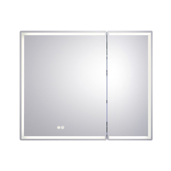 Upgrade your bathroom with our LED Mirror Shaving Cabinet. Features double doors, adjustable lighting, and defogging. Dimensions: 900x720mm. Fast shipping across Australia.-Shaving Cabinet-Ezymall AU