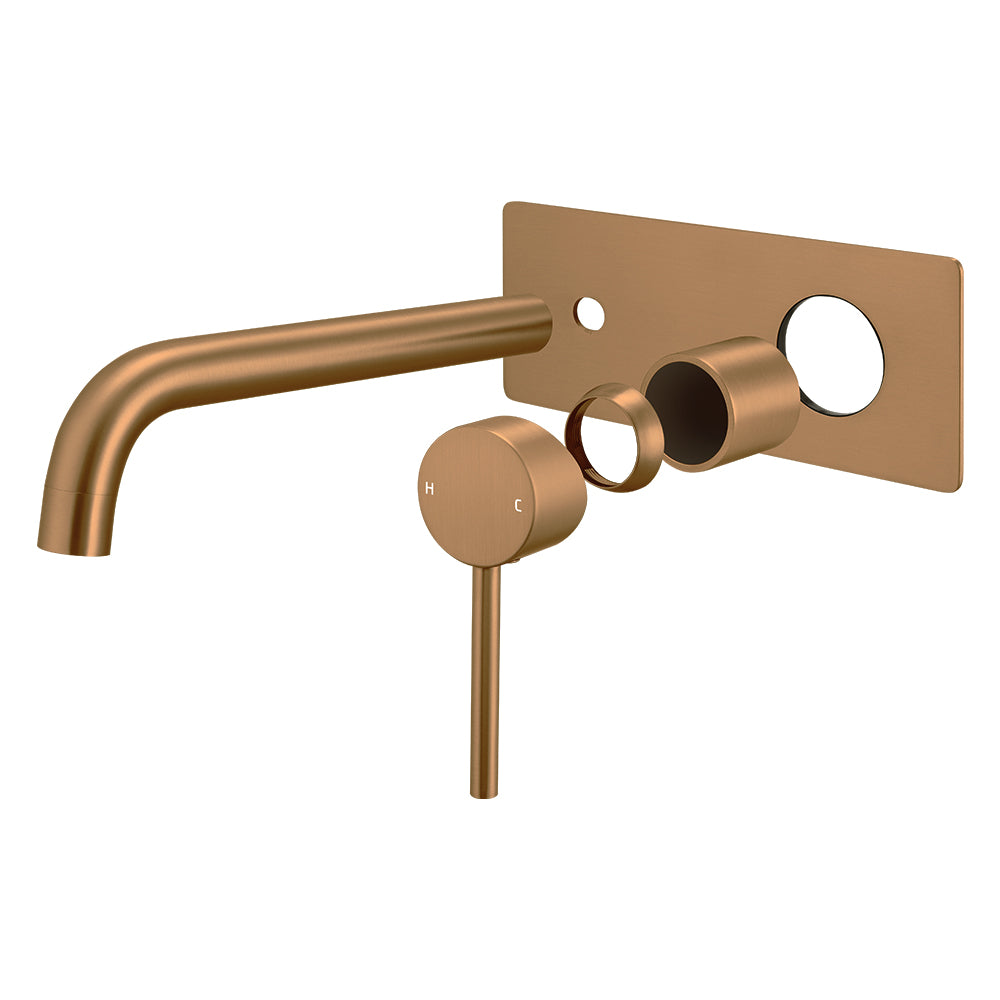Upgrade your basin with this solid brass spout mixer in brushed copper from LUCID PIN. Durable, stylish, and easy to install. Shop now at Ezymall!-Spout Mixer-Ezymall AU