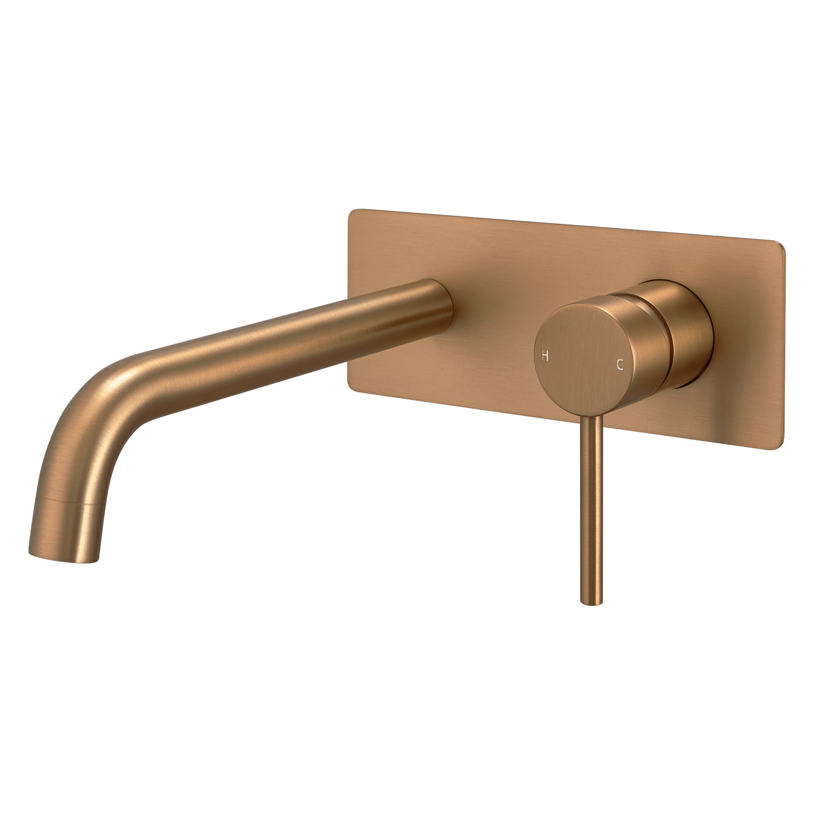 Upgrade your basin with this solid brass spout mixer in brushed copper from LUCID PIN. Durable, stylish, and easy to install. Shop now at Ezymall!-Spout Mixer-Ezymall AU