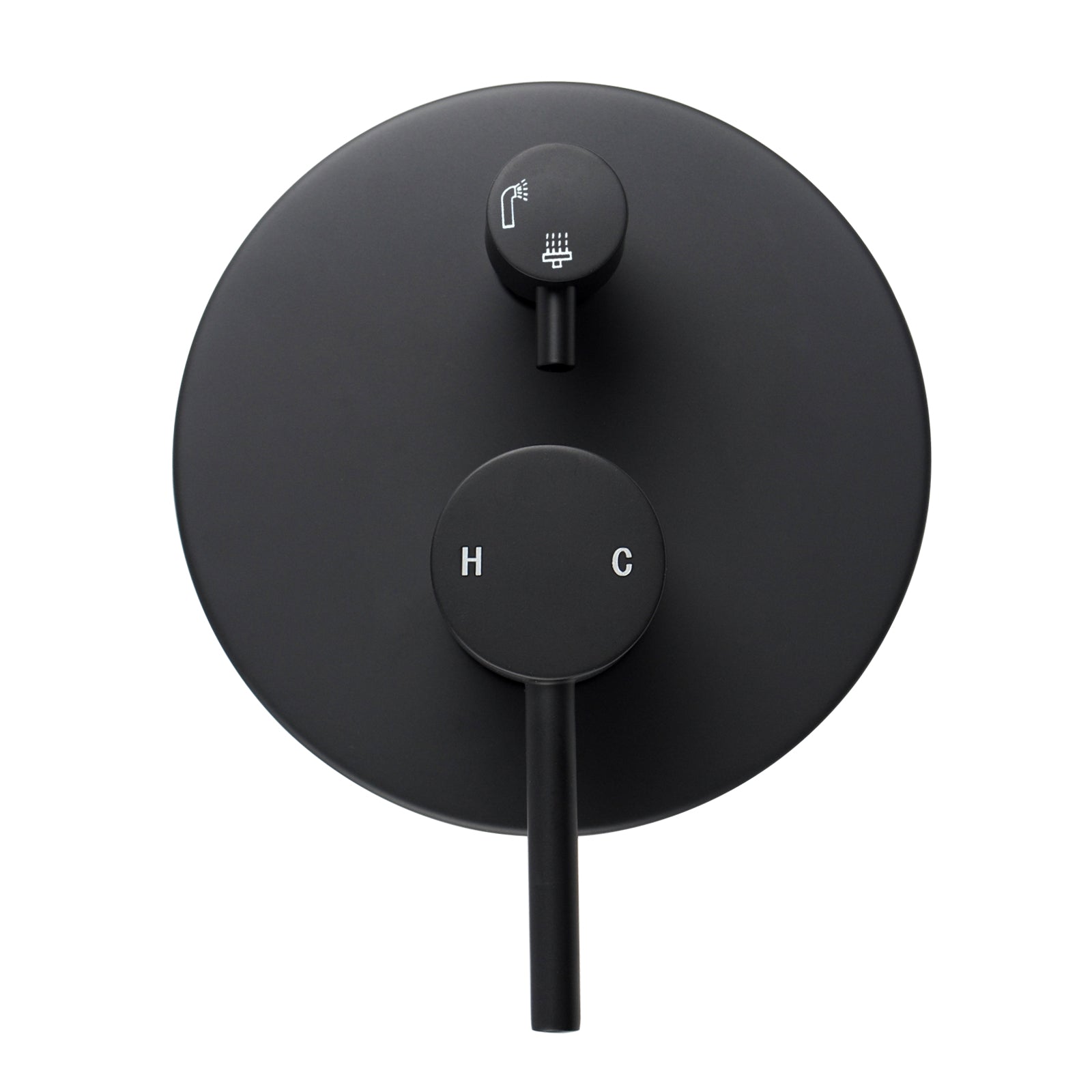Enhance your bathroom with this Solid Brass Diverter Mixer in Black from LUCID PIN. Modern design, durable construction. Shop now at Ezymall!-Diverter Mixer-Ezymall AU
