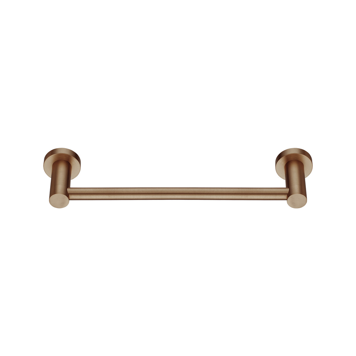 Stainless Steel 300mm Hand Towel Rail - Brushed Copper, LUCID PIN – alternate view 2