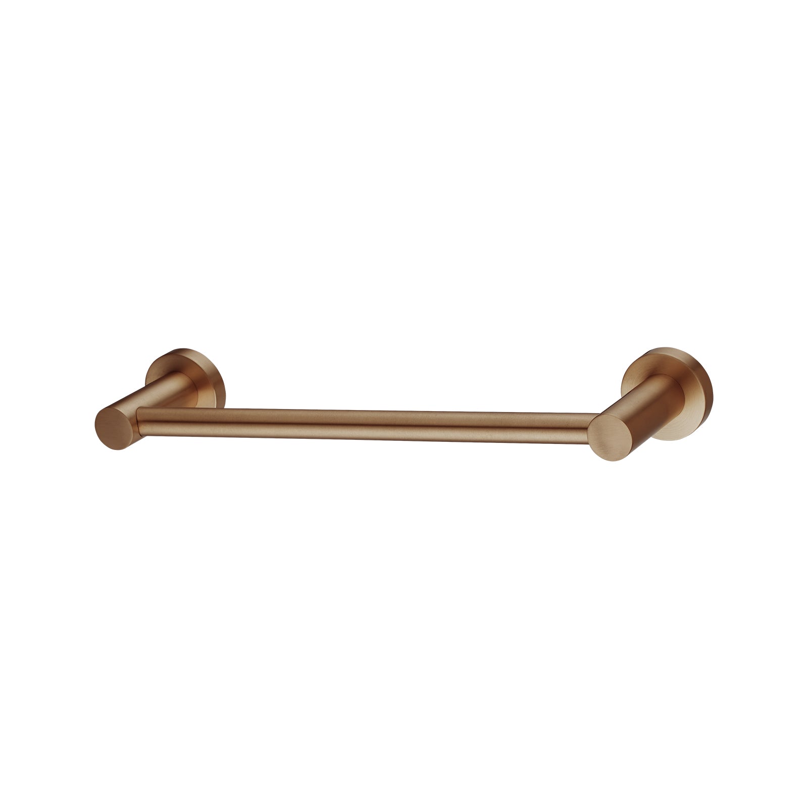Stainless Steel 300mm Hand Towel Rail - Brushed Copper, LUCID PIN – alternate view 3