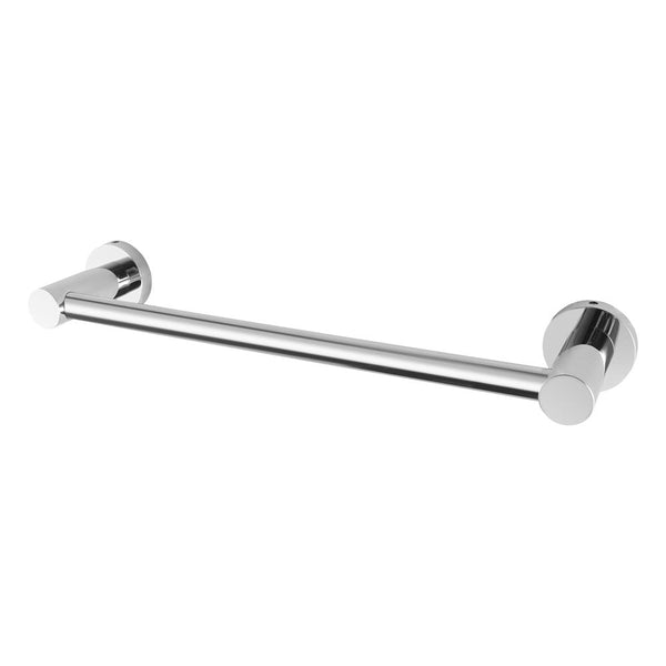 Hang your hand towels in style with the LUCID PIN 300mm Stainless Steel Hand Towel Rail in chrome silver. Its sleek design complements any bathroom decor. Durable and easy to install.-Hand Towel Rail-Ezymall AU