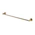 Load image into Gallery viewer, Enhance your bathroom with the LUCID PIN Stainless Steel 800mm Single Towel Rail in Brushed Brass Gold. Stylish, durable. Order now at Ezymall!-Towel Rail-Ezymall AU

