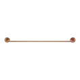 Load image into Gallery viewer, Enhance your bathroom with the LUCID PIN Stainless Steel 800mm Single Towel Rail in Brushed Copper. Stylish, durable. Order now at Ezymall!-Towel Rail-Ezymall AU
