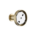 Load image into Gallery viewer, Add a touch of elegance to your bathroom with the LUCID PIN stainless steel robe hook in light brushed brass. This sleek and durable hook is perfect for robes and towels. Shop now!-Robe Hook-Ezymall AU
