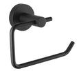 Load image into Gallery viewer, This stainless steel toilet paper holder features a black finish. The LUCID PIN design offers a sleek and modern look, perfect for any contemporary bathroom.-Toilet Paper Holder-Ezymall AU

