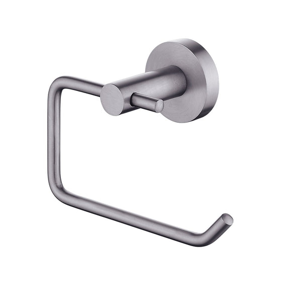 Keep your toilet paper within reach with the LUCID PIN Stainless Steel Toilet Paper Holder II in gunmetal grey. Its minimalist design adds a modern touch to any bathroom. Durable and stylish.-Toilet Paper Holder-Ezymall AU