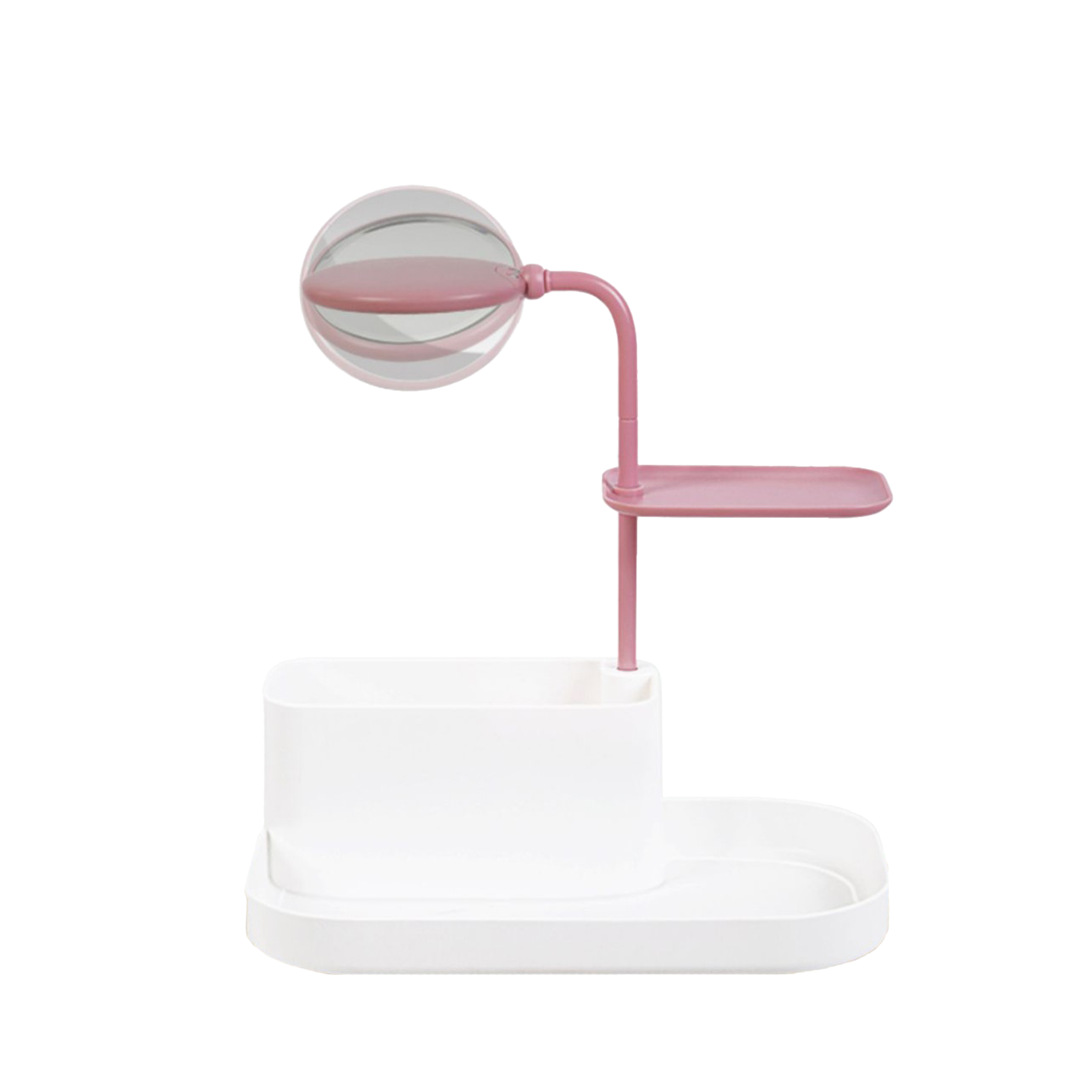 Organize your makeup with our Cosmetic Organiser with Mirror! Keep your essentials tidy and accessible. Perfect for any vanity or bathroom. Order now and simplify!-Organiser-Ezymall AU