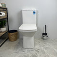 Load image into Gallery viewer, Upgrade your bathroom with the ARIA Back-to-Wall Toilet Suite. Hygienic rimless flush, compact design, WELS 4 Star efficiency and 20-year warranty.-Toilet Suite-Ezymall AU
