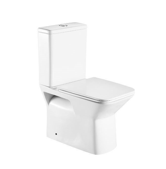Upgrade your bathroom with the ARIA Back-to-Wall Toilet Suite. Hygienic rimless flush, compact design, WELS 4 Star efficiency and 20-year warranty.-Toilet Suite-Ezymall AU