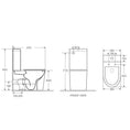 Load image into Gallery viewer, Upgrade your bathroom with the BERLIN Back-to-Wall Toilet Suite. Featuring a rimless design, soft-close seat, Quiet Flush and WELS 4 Star water efficiency.-Toilet Suite-Ezymall AU

