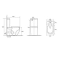 Load image into Gallery viewer, Upgrade your bathroom with the DIANA Back-to-Wall Toilet Suite. Quiet Flush technology, compact design and backed by a 20-year warranty.-Toilet Suite-Ezymall AU
