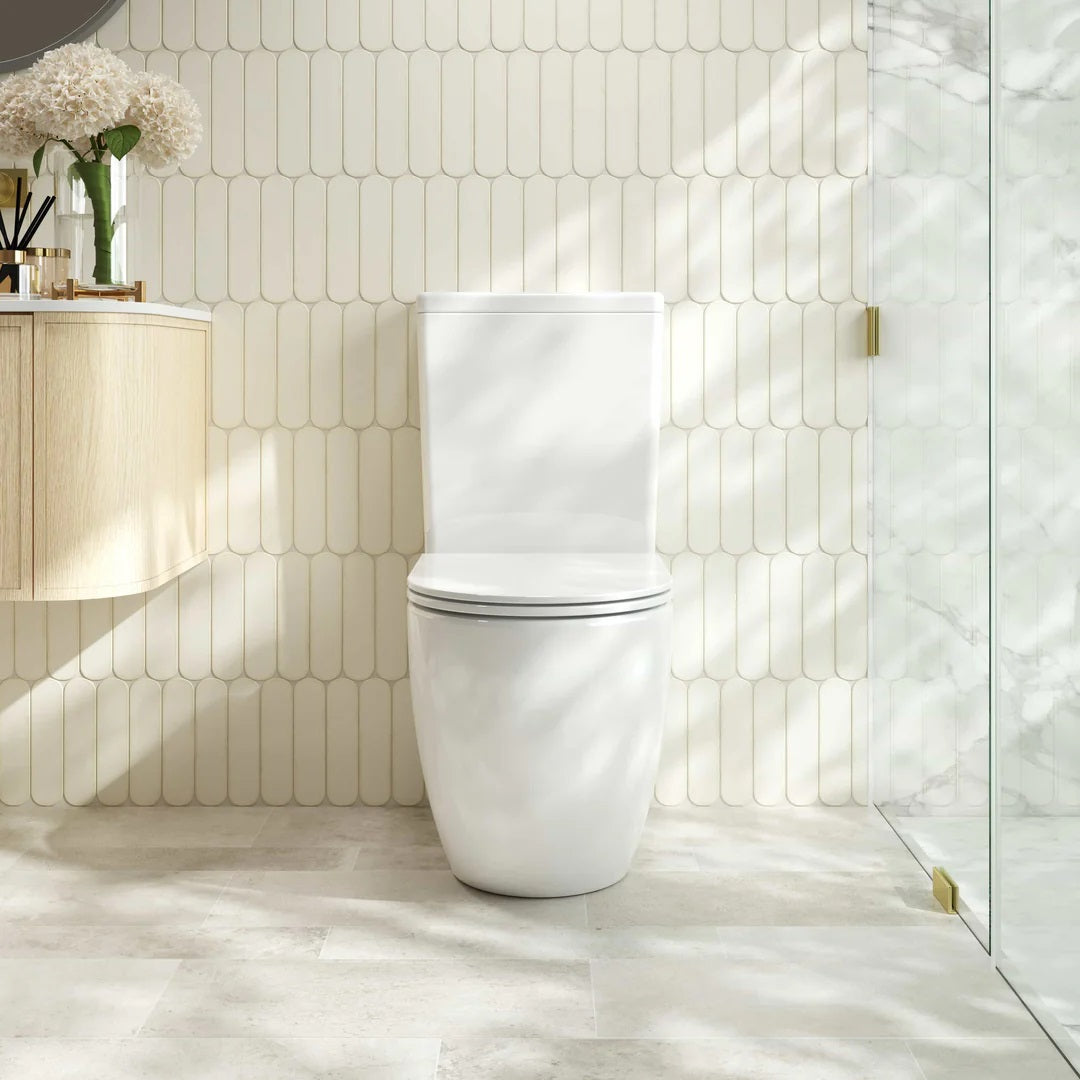 Upgrade your bathroom with the DIANA Back-to-Wall Toilet Suite. Quiet Flush technology, compact design and backed by a 20-year warranty.-Toilet Suite-Ezymall AU
