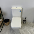 Load image into Gallery viewer, Modern back-to-wall toilet suite with rimless flushing, soft-close UF seat, WELS 4 Star efficiency and flexible S-trap or P-trap installation.-Toilet Suite-Ezymall AU
