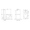 Load image into Gallery viewer, Upgrade your bathroom with the FIFA Back-to-Wall Toilet Suite. Quiet Flush technology, WELS 4 Star efficiency and a 20-year warranty.-Toilet Suite-Ezymall AU
