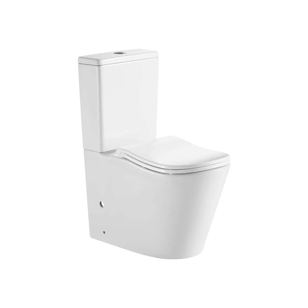 Upgrade your bathroom with the FIFA Back-to-Wall Toilet Suite. Quiet Flush technology, WELS 4 Star efficiency and a 20-year warranty.-Toilet Suite-Ezymall AU