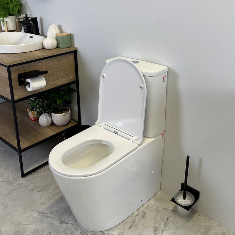 Upgrade your bathroom with the VERA Back-to-Wall Toilet Suite. Powerful Tornado Flush technology, WELS 4 Star efficiency and 20-year warranty.-Toilet Suite-Ezymall AU