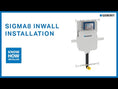 Load and play video in Gallery viewer, Geberit Sigma8 Front Flush Concealed In-Wall Cistern 4.5/3L
