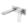 Load image into Gallery viewer, Upgrade your basin with the RUSHY Solid Brass Spout Mixer in Brushed Nickel Silver. Modern design, durable construction. Shop now at Ezymall!-Spout Mixer-Ezymall AU
