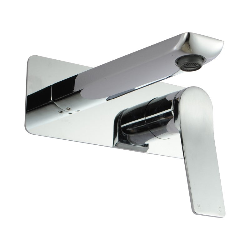Upgrade your bathroom with the RUSHY Solid Brass Spout Mixer in Chrome Silver. Durable, stylish, and easy to install. Shop now for a sleek look!-Spout Mixer-Ezymall AU