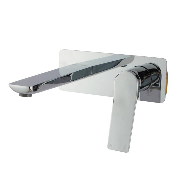 Upgrade your bathroom with the RUSHY Solid Brass Spout Mixer in Chrome Silver. Durable, stylish, and easy to install. Shop now for a sleek look!-Spout Mixer-Ezymall AU