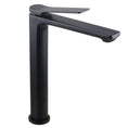 Load image into Gallery viewer, Add a modern touch to your bathroom with the RUSHY Black solid brass tall basin mixer. Its sleek design and durable construction ensure lasting performance. Shop now at Ezymall!-Basin Mixer-Ezymall AU

