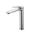 Load image into Gallery viewer, Upgrade your basin with the RUSHY Solid Brass Tall Basin Mixer in Chrome Silver. Durable and stylish, this mixer adds a touch of elegance. Fast shipping Australia wide.-Basin Mixer-Ezymall AU

