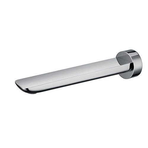 Complete your basin setup with the RUSHY Brushed Nickel solid brass spout. Its durable construction and elegant finish add a touch of sophistication. Available at Ezymall!-Spout-Ezymall AU