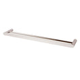 Load image into Gallery viewer, Upgrade your bathroom with the RUSHY Stainless Steel 600mm Double Towel Rail in Brushed Nickel Silver. Durable and stylish, this towel rail offers ample space. Fast shipping Australia wide.-Towel Rail-Ezymall AU
