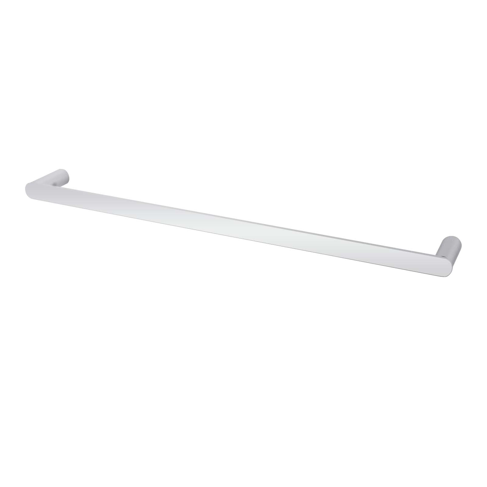 Upgrade your bathroom with the RUSHY Stainless Steel 600mm Single Towel Rail in Chrome Silver. Durable, stylish, and easy to install. Keep your towels organized and dry with this essential bathroom accessory. Shop now!-Towel Rail-Ezymall AU