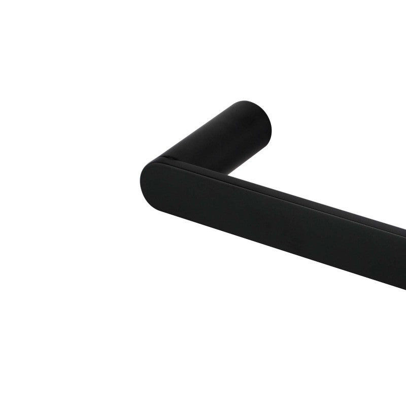 Keep your towels organized with the RUSHY Stainless Steel 800mm Single Towel Rail in sleek black. Durable, stylish, and easy to install. Perfect for any modern bathroom. Shop today!-Towel Rail-Ezymall AU