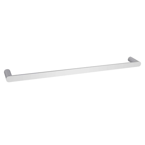 Keep your towels organized with the RUSHY Stainless Steel 800mm Single Towel Rail in chrome silver. Durable, stylish, and easy to install. Perfect for any modern bathroom. Buy now!-Towel Rail-Ezymall AU
