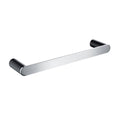 Load image into Gallery viewer, Enhance your bathroom decor with the RUSHY Stainless Steel Hand Towel Rail in Black and Chrome Silver. This stylish and functional towel rail offers a sleek design and durable construction. Keep your hand towels organized. Buy now!-Hand Towel Rail-Ezymall AU
