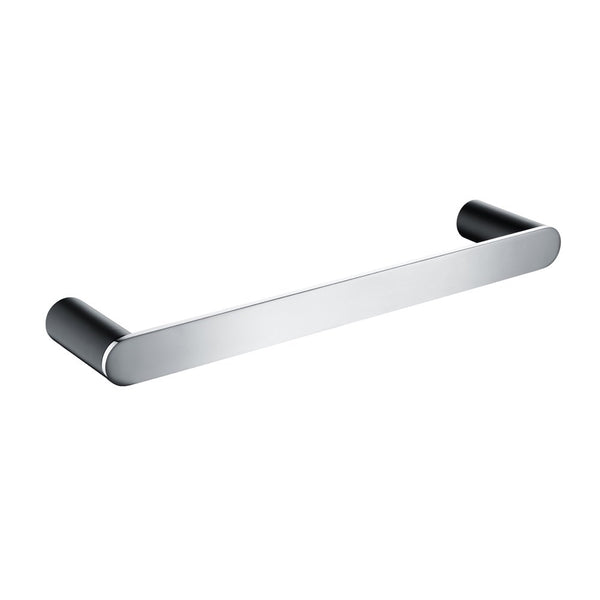 Enhance your bathroom decor with the RUSHY Stainless Steel Hand Towel Rail in Black and Chrome Silver. This stylish and functional towel rail offers a sleek design and durable construction. Keep your hand towels organized. Buy now!-Hand Towel Rail-Ezymall AU