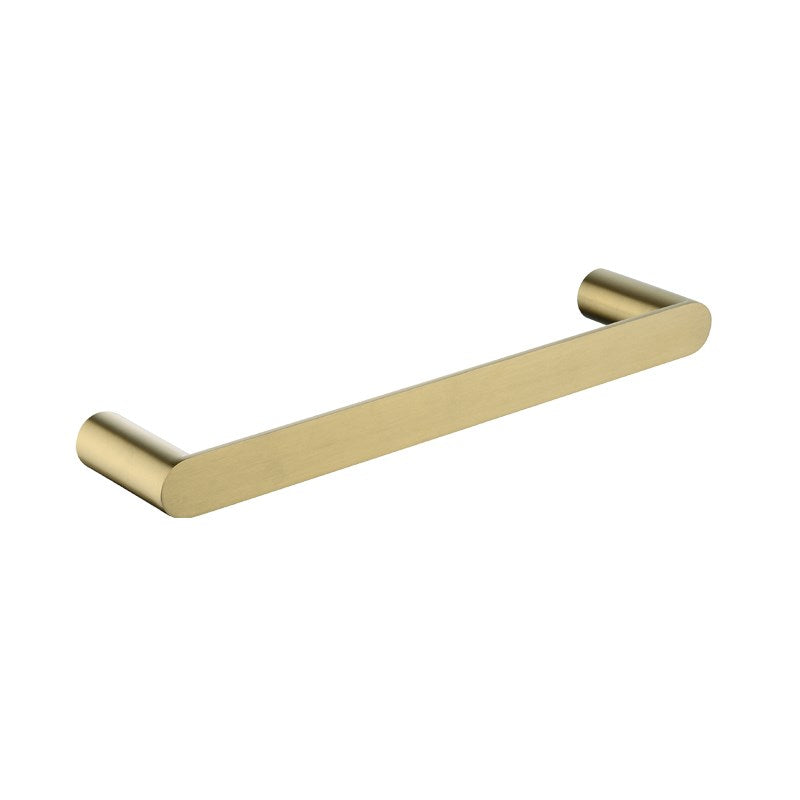 Keep your hand towels organized with the RUSHY Stainless Steel Hand Towel Rail in Brushed Brass Gold. Durable and stylish. Shop now at Ezymall!-Hand Towel Rail-Ezymall AU