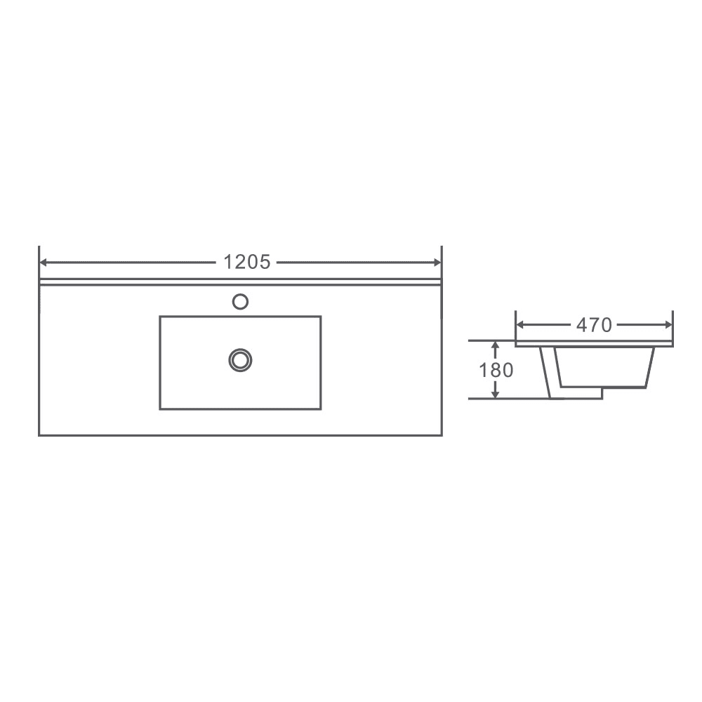 Upgrade your bathroom with the Seattle 1200mm Wall Hung Vanity. Single or double bowl options, generous storage and premium top selections.-Vanity-Cabinet Only-Ezymall AU