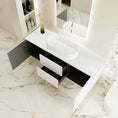 Load image into Gallery viewer, Upgrade your bathroom with the Seattle 1500mm Wall Hung Vanity. Generous storage, flexible basin options and premium top selections.-Vanity-Carrara White Stone Top-Ezymall AU
