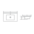 Load image into Gallery viewer, Upgrade your bathroom with the Seattle 750mm Wall Hung Vanity. Matt White finish, soft-close drawers and premium top options available.-Vanity-Cabinet Only-Ezymall AU
