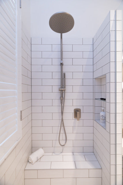 Upgrade your shower experience with the Solid Brass 10" Shower Station in Brushed Nickel Grey. This premium shower station combines durability with a sleek, modern design. Transform your daily routine. Buy now!-Shower Station-Ezymall AU