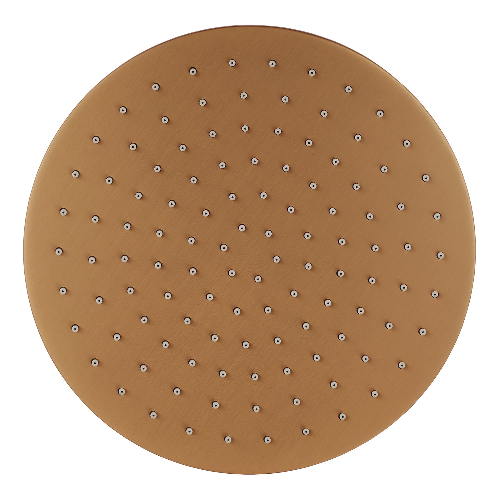 Elevate your shower with our Solid Brass 250mm Round Shower Head in Brushed Copper. Durable, stylish, and easy to install. Fast shipping Australia wide.-Shower Head-Ezymall AU