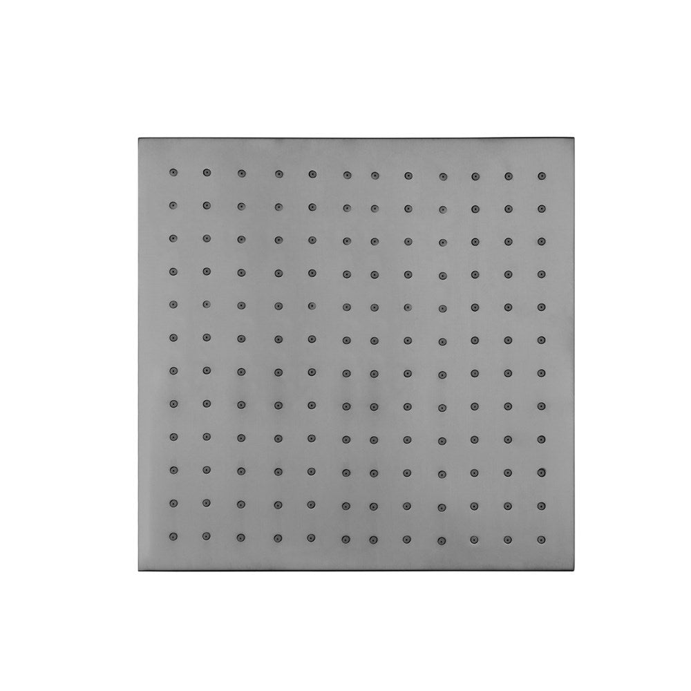 Upgrade your shower with our Solid Brass 250mm Shower Head in square brushed nickel silver. This durable and stylish shower head provides a modern look and a relaxing shower experience.-Shower Head-Ezymall AU