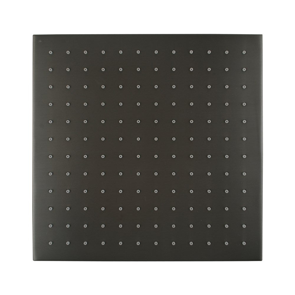 Experience luxury with the Solid Brass 250mm Shower Head Square in Gunmetal Grey. Shop now at Ezymall for premium shower heads and bathroom upgrades!-Shower Head-Ezymall AU
