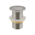 Load image into Gallery viewer, Get the Solid Brass Basin Pop Up Waste without Overflow 32/40mm in Brushed Nickel Silver. Stylish and durable. Perfect for any modern bathroom. Fast shipping across Australia.-Sink Waste-Ezymall AU
