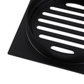 Load image into Gallery viewer, Install the Solid Brass Floor Drain (110x110mm) in Black. Durable and efficient, this floor drain prevents clogging and adds a modern touch to your bathroom. Perfect for any contemporary space. Shop now!-Floor Waste-Ezymall AU

